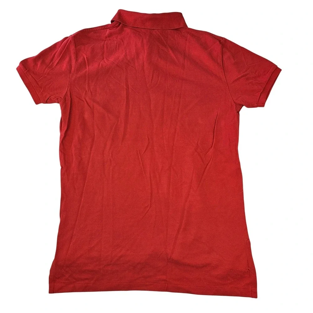 Polo Ralph Lauren Men's Classic Fit Red Short Sleeve Pique Polo Shirt Medium